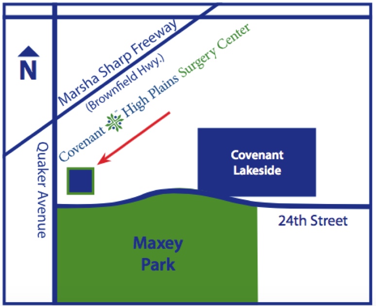 CHPSC Quaker Ave map